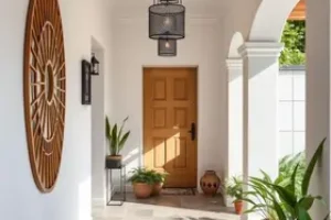 decorar corredor externo