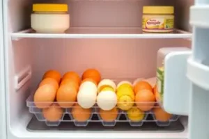 alimentos que você deve evitar colocar na porta da geladeira