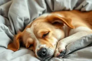 dormir com o cachorro na cama